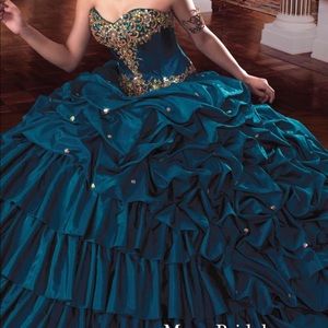Blue Quinceanera Dress